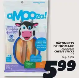 IGA AMOOZA! CHEESE STICKS offer