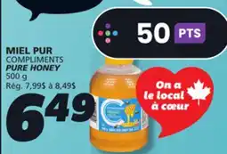 IGA COMPLIMENTS PURE HONEY offer
