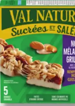 IGA VAL NATURE BARS, SNACKS, ENGLISH MUFFINS, BAGELS, HAMBURGER OR HOT-DOG BUNS OR TORILLAS offer