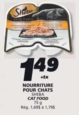 IGA SHEBA CAT FOOD offer