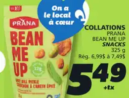 IGA PRANA BEAN ME UP SNACKS offer