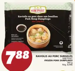 IGA KIM PHAT FROZEN PORK DUMPLINGS offer