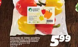 IGA ASSORTED GREENHOUSE PEPPERS offer
