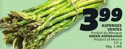 IGA GREEN ASPARAGUS offer