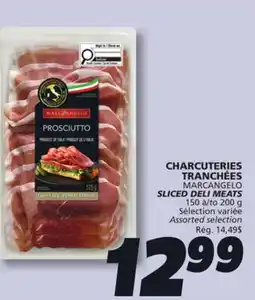 IGA MARCANGELO SLICED DELI MEATS offer