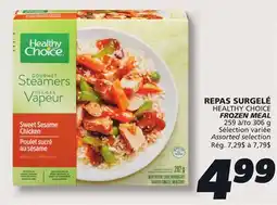 IGA HEALTHY CHOICE FROZEN MEAL offer