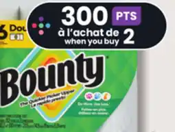 IGA BOUNTY BATHROOM TISSUE OR PAPER TOWELS offer