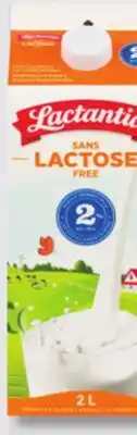 IGA LACTANTIA SANS LACTOSE MILK offer