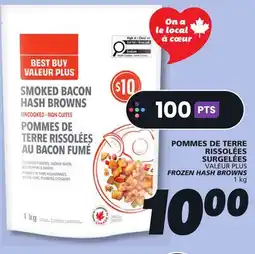 IGA VALEUR PLUS FROZEN HASH BROWNS offer