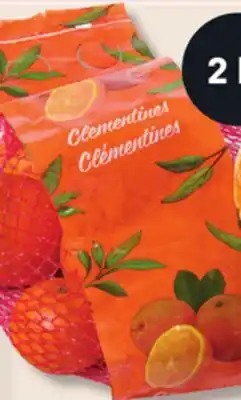 IGA CLEMENTINES offer