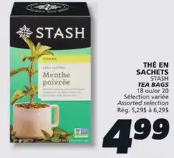 IGA STASH TEA BAGS offer