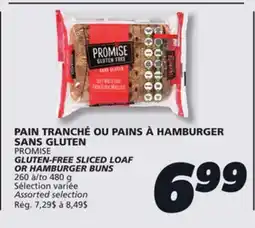 IGA PROMISE GLUTEN-FREE SLICED LOAF OR HAMBURGER BUNS offer