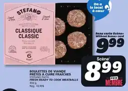 IGA STEFANO FAITA FRESH READY TO COOK MEATBALLS offer