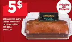 Maxi GÂTEAU QUATRE-QUARTS DÉLICES DE MARCHÉMC offer