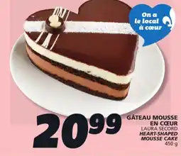 IGA LAURA SECORD HEART-SHAPED MOUSSE CAKE offer
