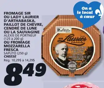 IGA ALEXIS DE PORTNEUF CHEESE offer