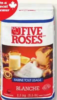 IGA FIVE ROSES, ROBIN HOOD OR BRODIE FLOUR offer
