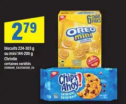 Maxi BISCUITS 224-303 G OU MINI 144-200 G CHRISTIE offer