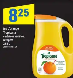 Maxi jus d'orange Tropicana offer