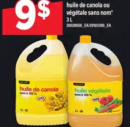 Maxi HUILE DE CANOLA OU VÉGÉTALE SANS NOM offer