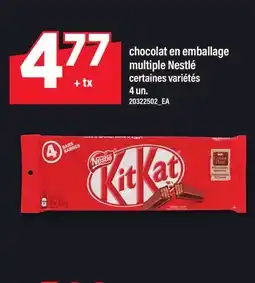 Maxi CHOCOLAT EN EMBALLAGE MULTIPLE NESTLÉ, 4 UN offer