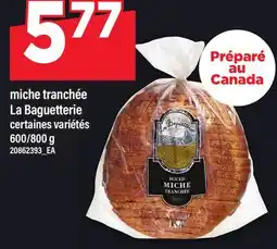 Maxi MICHE TRANCHÉE LA BAGUETTERIE, 600/800 G offer