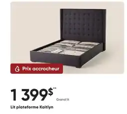 Dormez Vous Lit plateforme Kaitlyn offer
