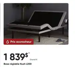 Dormez Vous Base réglable Hush L200 offer