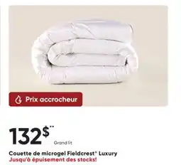 Dormez Vous Couette de microgel Fieldcrest Luxury offer