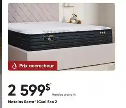 Dormez Vous Matelas Serta iCool Eco 2 offer