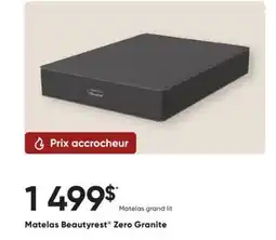 Dormez Vous Matelas Beautyrest Zero Granite offer