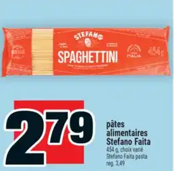 Super C pâtes alimentaires StefanoFaita | StefanoFaita pasta offer