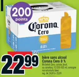 Super C bière sans alcool CoronaCero 0% | non-alcoholic beer offer