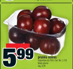 Super C prunes noires | black plums offer
