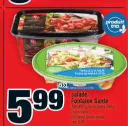 Super C Salade FontaineSanté | FontaineSanté salad offer
