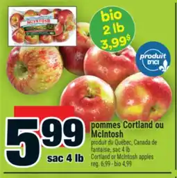 Super C Pommes Cortland ou McIntosh | Cortland or McIntosh apples offer