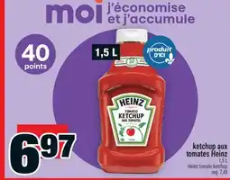 Super C KETCHUP AUX TOMATES HEINZ | HEINZ TOMATO KETCHUP offer