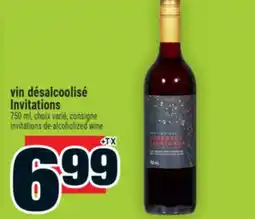 Super C vin désalcoolisé Invitations | invitations de-alcoholized wine offer