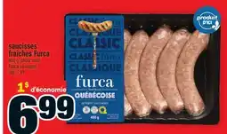 Super C Saucisses fraîches Furca | Furca sausages offer