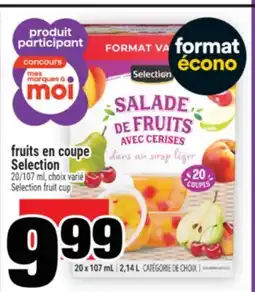 Super C fruits en coupe Selection | Selection fruit cup offer