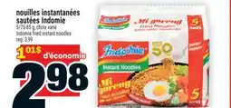 Super C nouilles instantanées sautées Indomie | Indomie fried instant noodles offer