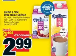 Super C crème à café Ultra'crème Québon | Québon coffee cream offer