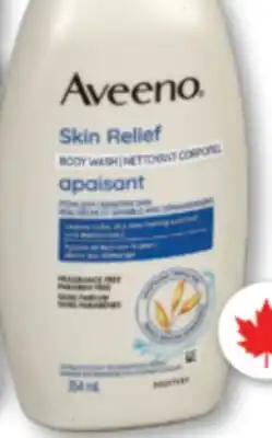 Familiprix Aveeno skin relief body wash offer