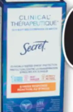 Familiprix SECRET, Selected products offer