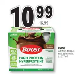 Familiprix BOOST, Meal replacement offer