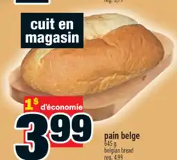 Super C pain belge | belgian bread offer