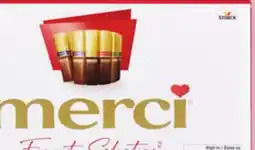 Uniprix MERCI Chocolats assortis/Assorted chocolates offer