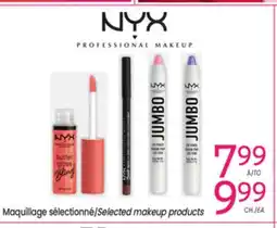 Uniprix NYX Maquillage sélectionné/Selected makeup products offer