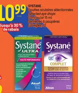 Uniprix SYSTANE Gouttes oculaires sélectionnées/Selected eye drops offer
