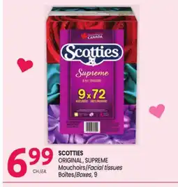 Uniprix SCOTTIES ORIGINAL, SUPREME Mouchoirs/Facial tissues offer